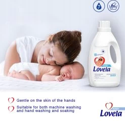 Lovela - Wasmiddel - Hypoallergene Melk - Voor Het Wassen Van Baby & Witte Kleding - 4,5l -Schoonmaakproducten Winkel 1200x1161 3