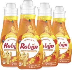 Robijn Classics Passiebloem & Bergamot Wasverzachter - 4 X 30 Wasbeurten - Voordeelverpakking 13 Robijn Classics Passiebloem & Bergamot Wasverzachter - 4 X 30 Wasbeurten - Voordeelverpakking -Schoonmaakproducten Winkel 1200x1169 1