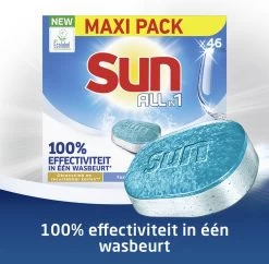SUN® Sun All-in 1 Normaal Vaatwastabletten - 276 Tabletten - Voordeelverpakking 14 SUN® Sun All-in 1 Normaal Vaatwastabletten - 276 Tabletten - Voordeelverpakking -Schoonmaakproducten Winkel 1200x1174 4