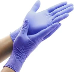 IVROU® Nitril Handschoenen - 100 Stuks Wegwerp Handschoenen - Poeder Vrij, Latex Vrij - Maat: M - Violet Blauw -Schoonmaakproducten Winkel 1200x1175 4
