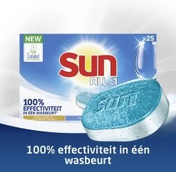 SUN® Sun All-in-1 Normaal Vaatwastabletten - 7 X 25 Tabletten - Voordeelverpakking 18 SUN® Sun All-in-1 Normaal Vaatwastabletten - 7 X 25 Tabletten - Voordeelverpakking -Schoonmaakproducten Winkel 1200x1176 3