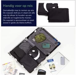 Wonair - Waszak Groot - 60x90cm - Zwart - Met Trekkoord En Draagband 13 Wonair - Waszak Groot - 60x90cm - Zwart - Met Trekkoord En Draagband -Schoonmaakproducten Winkel 1200x1187 2