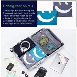 Wonair - Grote Waszak - Wash Me - Wastas - 60x90cm - Grijs - Met Trekkoord -Schoonmaakproducten Winkel 1200x1189 3