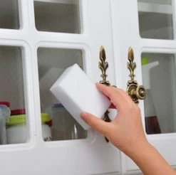 Merkloos 100 Stuks(!) Wondersponzen - Magic Sponges - Schoonmaakspons - Melamine Spons -Schoonmaakproducten Winkel 1200x1195 11