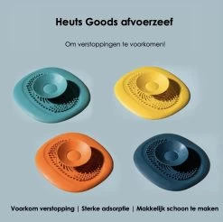 Heuts Goods - Gootsteenzeef - Gootsteenstop - Afvoerzeef - Afvoerstop - Spoelbal - Bad - Douchebak - Keuken - Wasbak - Badkuip - Siliconen - Donkerblauw 19 Heuts Goods - Gootsteenzeef - Gootsteenstop - Afvoerzeef - Afvoerstop - Spoelbal - Bad - Douchebak - Keuken - Wasbak - Badkuip - Siliconen - Donkerblauw -Schoonmaakproducten Winkel 1200x1196 10