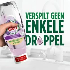 Dreft Natuurlijke Geur - Afwasmiddel - Lavendel & Rozemarijn - Ondersteboven Fles - Voordeelverpakking 8 X 370 Ml -Schoonmaakproducten Winkel 1200x1197 12