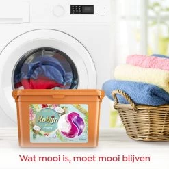Robijn Kokos 3 In 1 Wascapsules - 4 X 15 Wasbeurten - Voordeelverpakking -Schoonmaakproducten Winkel 1200x1199 10