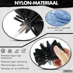 Antuza | Schoorsteenveegset | Schoorsteenreiniger | Schoorsteen Borstel | 9 Meter 11 Antuza | Schoorsteenveegset | Schoorsteenreiniger | Schoorsteen Borstel | 9 Meter -Schoonmaakproducten Winkel 1200x1200 1032