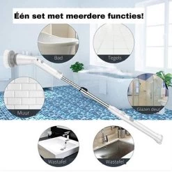 Elektrische Scrubber - Veelzijdige Schrobborstel - Elektrische Schoonmaakborstel - Binnen En Buiten Schoonmaken 14 Elektrische Scrubber - Veelzijdige Schrobborstel - Elektrische Schoonmaakborstel - Binnen En Buiten Schoonmaken -Schoonmaakproducten Winkel 1200x1200 1036