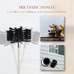 Waay Lifestyle Schoorsteenveegset - Schoorsteenborstel 6 Meter - Schoorsteenreiniger - Schrobborstels - Schoorsteenveger - Flexibele Steel - Geschikt Voor Boormachine - Wit 13 Waay Lifestyle Schoorsteenveegset - Schoorsteenborstel 6 Meter - Schoorsteenreiniger - Schrobborstels - Schoorsteenveger - Flexibele Steel - Geschikt Voor Boormachine - Wit -Schoonmaakproducten Winkel 1200x1200 1038