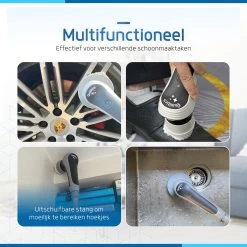 Qualitics Elektrische Schoonmaakborstel - Roterende Polijstmachine - Schrobborstel - Poetsmachine - Vloerreiniger Met 10 Opzetstukken -Schoonmaakproducten Winkel 1200x1200 1060