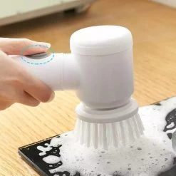 Apeiron Elektrische Schoonmaakborstel - Poetsmachine - Poliermachine - Schrobborstel - Handborstel - Werkborstel - Schrobber - Boorborstel - Wasborstel - Schoonmaakmiddelen - Reinigingsborstel - 3 Opzetstukken -Schoonmaakproducten Winkel 1200x1200 1090