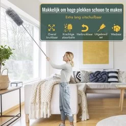 Livv Goods Telescopische Plumeau Set Met Telescoopsteel - 5 In 1 - Tot 250 Cm Uitschuifbaar - Duster - Stoffer 14 Livv Goods Telescopische Plumeau Set Met Telescoopsteel - 5 In 1 - Tot 250 Cm Uitschuifbaar - Duster - Stoffer -Schoonmaakproducten Winkel 1200x1200 1127