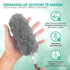 WITTS Telescopische Plumeau - Ragebol – Uitschuifbaar - Grijs -Schoonmaakproducten Winkel 1200x1200 1148