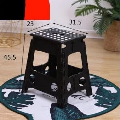 Merkloos Verdikt Kunststof Klapkruk-draagbaar-opvouwbare Kruk-Met Antislip Oppervlak Zwart 29x22cmx45cm 14 Merkloos Verdikt Kunststof Klapkruk-draagbaar-opvouwbare Kruk-Met Antislip Oppervlak Zwart 29x22cmx45cm -Schoonmaakproducten Winkel 1200x1200 1169