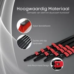 Merkloos Telescoopsteel Ramenwassen 4,6M - Met Borstel & Waterdoorvoer - Voor Ramen - Watertoevoer - Borstel -Schoonmaakproducten Winkel 1200x1200 1189