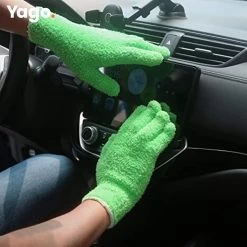 Yago Microvezel Handschoenen Om Stof Te Verwijderen | Extra Absorberend | Stofvrij | Planten | Auto | Eenvoudig Schoonmaken | Lampen | Stofmagneet | One Size Fits All | Duurzaam | Geen Krassen -Schoonmaakproducten Winkel 1200x1200 1624