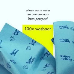 Super Shine Microvezel Schoonmaakdoekjes - Compleet Pakket - 4 Delig - Wasbaar - Hygiënisch -Schoonmaakproducten Winkel 1200x1200 1632