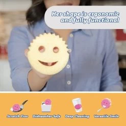 Scrub Daddy - Scrub Mommy Krasvrije Spons Dubbelzijdig Roze -Schoonmaakproducten Winkel 1200x1200 1643