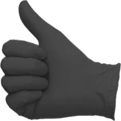 Merkloos Handschoenen Wegwerp Nitril - Latex Vrij - Poedervrij -Zwart - Maat M - 100 Stuks -Schoonmaakproducten Winkel 1200x1200 1659