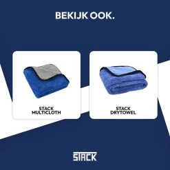 STACK Multi Cloth | 40 X 45 Cm - Microvezel - Krasvrij - Auto Schoonmaak Doek - Auto Poetsen / Reinigen / Drogen / Afwerken - Auto Droogdoek - Auto Handdoek - Schoonmaak Accessoires - Auto Poetsdoek - Autodoek -Schoonmaakproducten Winkel 1200x1200 1719