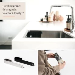 Kitchen Lab Co.® Microvezeldoekjes Zwart - Dagelijks Doekje Set 7 Stuks - 30x30cm - Gelabeld Met Weekdagen - Vaatdoekjes Microvezel -Schoonmaakproducten Winkel 1200x1200 1726