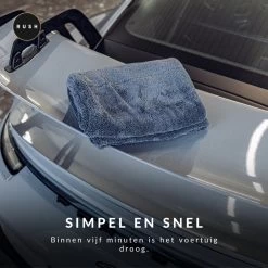 RUSH Microvezeldoek - Droogdoek - Auto Wassen - Auto & Motor - 50 X 80 Cm - 1200GSM -Schoonmaakproducten Winkel 1200x1200 1742