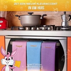 SWOOPIES [Set Van 3] Professionele Microvezeldoeken, Duurzaam Poetsen Met Enkel Water 60 X 40 Cm Streep-/Lint-Vrij, Ultrazachte & Grote Premium Doeken Voor Keuken, Badkamer, Raam, Auto -Schoonmaakproducten Winkel 1200x1200 1780
