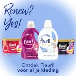 Fleuril Renew Wit - Vloeibaar Wasmiddel - Voordeelverpakking - 65 Wasbeurten 17 Fleuril Renew Wit - Vloeibaar Wasmiddel - Voordeelverpakking - 65 Wasbeurten -Schoonmaakproducten Winkel 1200x1200 31