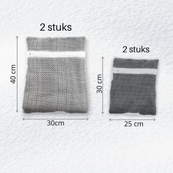 Orange85 Waszak - 4-Delige Set - Lingerie - Bh - Kleding - Met Ritssluiting - Waszakje - Groot - Klein - Wasgoed - Wasmachine - Wasnet - Polyester - Laundry Bag -Schoonmaakproducten Winkel 1200x1200 432