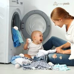 Merkloos Droger Ballen XL 8 Stuks – Zero Waste Dryer Balls - Duurzaam – Wasverzachter – Herbruikbare Drogerballen – Droogt De Was Sneller – Tiny Panda -Schoonmaakproducten Winkel 1200x1200 493