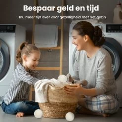 Wooly Drogerballen - 6 Wasdroger Ballen - Duurzaam - Wol - Herbruikbare Wasballen - Wasbol - Wasverzachter 11 Wooly Drogerballen - 6 Wasdroger Ballen - Duurzaam - Wol - Herbruikbare Wasballen - Wasbol - Wasverzachter -Schoonmaakproducten Winkel 1200x1200 497