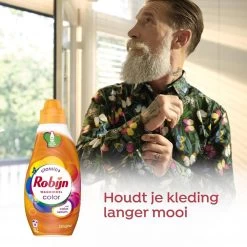 Robijn Klein & Krachtig Color Vloeibaar Wasmiddel - 8 X 19 Wasbeurten - Voordeelverpakking -Schoonmaakproducten Winkel 1200x1200 5