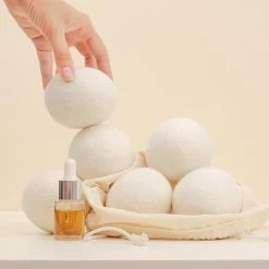 Apeiron Drogerballen - Droogballen - 6 XL Wasbollen - Droger - Duurzaam - Wasmachine - Wasverzachter - Energie Besparen - Zero Waste - Schapenvacht - Wol -Schoonmaakproducten Winkel 1200x1200 505