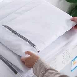 ForDig Wasnet Waszakjes (5 Stuks) Voor Lingerie En Fijne Was - Geschikt Voor Wasmachine - Met Rits - Wit -Schoonmaakproducten Winkel 1200x1200 573