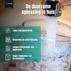 Tenify Magnetische Waterontharder - 7800 Gauss - Douche Filter - Waterverzachter - Waterontkalker - Antikalk Magneet - Waterleiding - Kalkaanslag -Schoonmaakproducten Winkel 1200x1200 605
