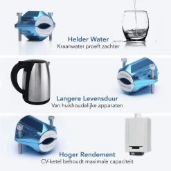 KIMO DIRECT Waterontharder Met 6 Teststrips - Waterontharder - Huishouden Tot 6 Personen - Waterfilter - 7500 Gauss - Blauw 12 KIMO DIRECT Waterontharder Met 6 Teststrips - Waterontharder - Huishouden Tot 6 Personen - Waterfilter - 7500 Gauss - Blauw -Schoonmaakproducten Winkel 1200x1200 614