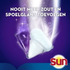 SUN® Sun Optimum All-in 1 Regular Capsules - 30 Vaatwastabletten - Maandbox -Schoonmaakproducten Winkel 1200x1200 684