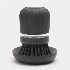 Brabantia Sink Side Afwasborstel - Met Zeepdispenser- Dark Grey -Schoonmaakproducten Winkel 1200x1200 875