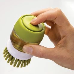 Joseph Joseph Afwasborstel Palm Scrub - Incl Houder - Grijs -Schoonmaakproducten Winkel 1200x1200 886