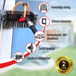 Aquacopic - Telescoopsteel Set Met Borstel - 11 Meter -Schoonmaakproducten Winkel 1200x1200 948
