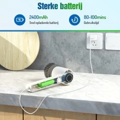 Elektrische Schoonmaakborstel - Schrobborstel - Handborstel - Schuurborstel - Schrobber - Badkamer - Toilet - Keuken 12 Elektrische Schoonmaakborstel - Schrobborstel - Handborstel - Schuurborstel - Schrobber - Badkamer - Toilet - Keuken -Schoonmaakproducten Winkel 1200x1200 956