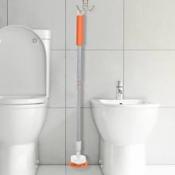 Merkloos Badkamer Reinigingsborstel - Badkamerschrobborstel - Reinigingsborstel - Met Afneembare Telescopische Handgreep En 180° Verstelbare Gezamenlijke Reinigingsborstel - Lange Steel 107 Cm -Schoonmaakproducten Winkel 1200x1200 967