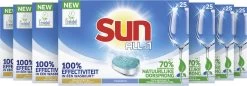 SUN® Sun All-in-1 Normaal Vaatwastabletten - 7 X 25 Tabletten - Voordeelverpakking 16 SUN® Sun All-in-1 Normaal Vaatwastabletten - 7 X 25 Tabletten - Voordeelverpakking -Schoonmaakproducten Winkel 1200x417
