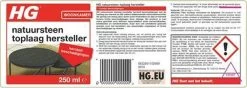 HG Natuursteen Toplaag Hersteller - 250 Ml - Herstelt Beschadigingen - Voor Marmer En Alle Andere Kalkhoudende Natuursteensoort 9 HG Natuursteen Toplaag Hersteller - 250 Ml - Herstelt Beschadigingen - Voor Marmer En Alle Andere Kalkhoudende Natuursteensoort -Schoonmaakproducten Winkel 1200x426 4