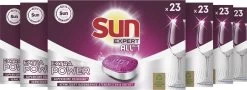 SUN® Sun Expert All-in 1 Vaatwastabletten - Extra Power - 6 X 23 Tabletten 10 SUN® Sun Expert All-in 1 Vaatwastabletten - Extra Power - 6 X 23 Tabletten -Schoonmaakproducten Winkel 1200x435