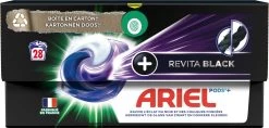 Ariel Wasmiddel Pods + Revitablack - Voor De Zwarte Was - 4 X 28 Wasbeurten - Voordeelverpakking 14 Ariel Wasmiddel Pods + Revitablack - Voor De Zwarte Was - 4 X 28 Wasbeurten - Voordeelverpakking -Schoonmaakproducten Winkel 1200x571 2