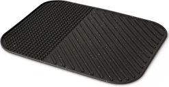 Merkloos Afdruipmat Met GRATIS Afwasborstel - Droogmat - Afdruipmat Siliconen - BPA Vrij - Afdruipmat Voor Afwas - Zwart -Schoonmaakproducten Winkel 1200x622 2