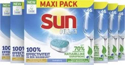 SUN® Sun All-in 1 Normaal Vaatwastabletten - 276 Tabletten - Voordeelverpakking 12 SUN® Sun All-in 1 Normaal Vaatwastabletten - 276 Tabletten - Voordeelverpakking -Schoonmaakproducten Winkel 1200x629