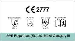 H&S PROTECTOR - Extra Lang Nitril Handschoenen - 305mm Lang - Wegwerp Handschoenen - Wit - M - Poedervrij - 100 Stuks -Schoonmaakproducten Winkel 1200x652